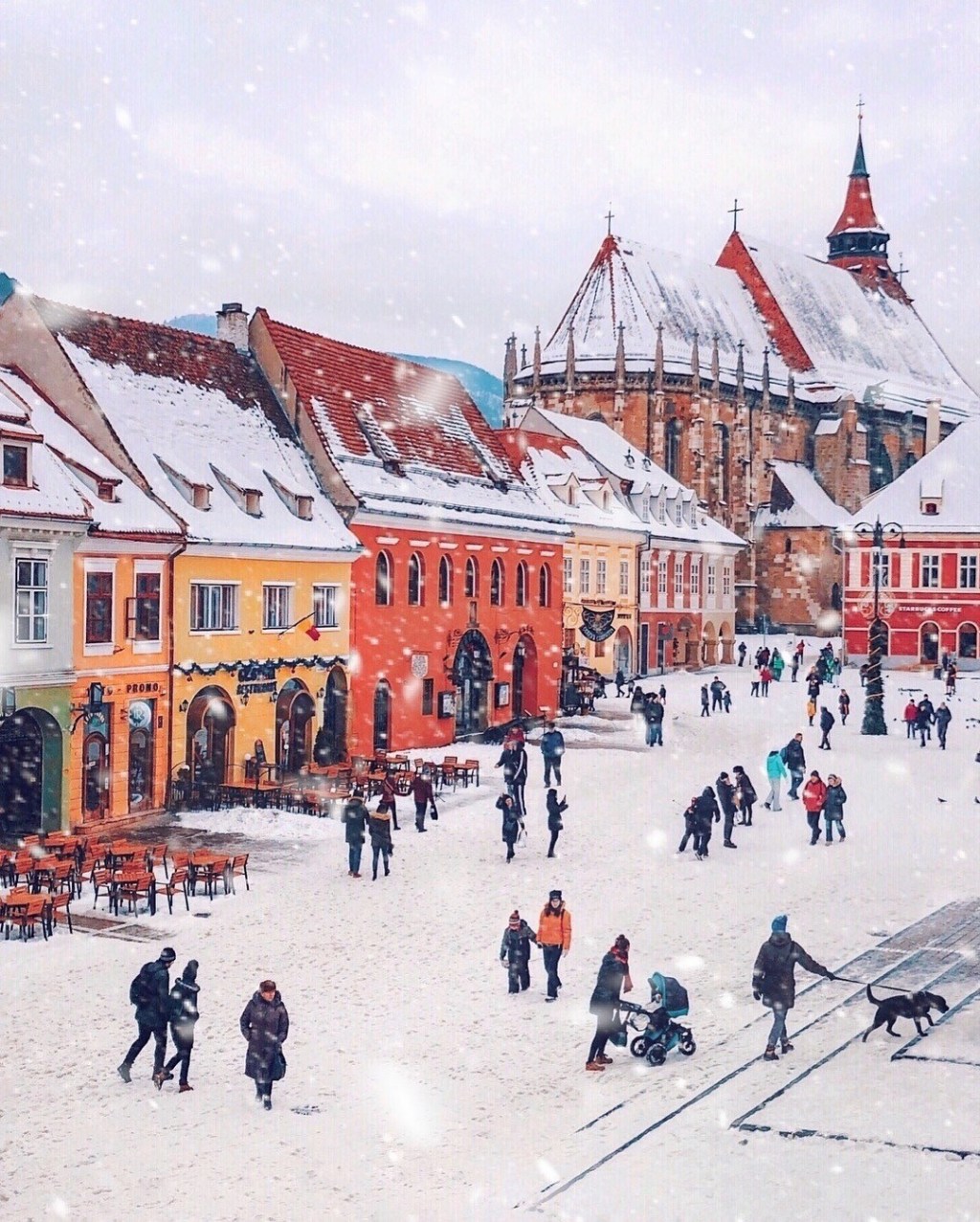 Brașov, Carpathians, romania